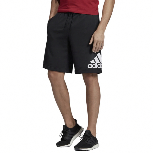 adidas(アディダス)のアディダス　マストハブ バッジ オブ スウェットハーフパンツ　Mサイズ　メンズ メンズのパンツ(ショートパンツ)の商品写真