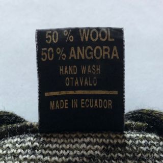 ART VINTAGE - 【90s vintage】カーディガン アンゴラ 肉厚 Ecuador製