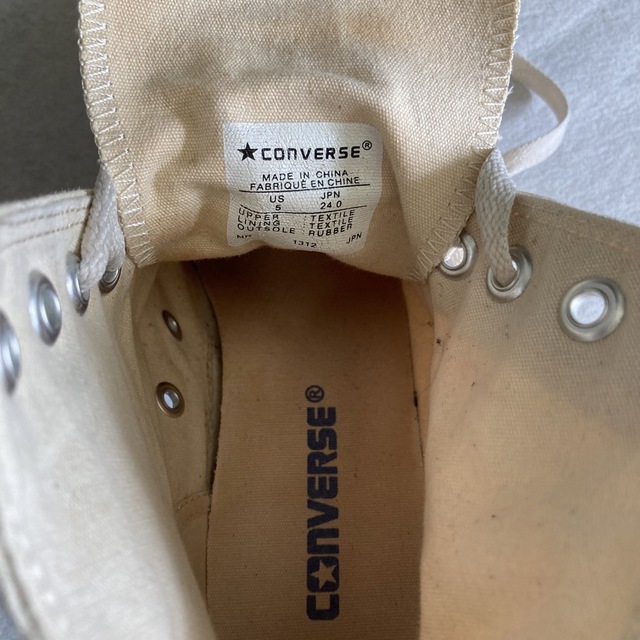 CONVERSE(コンバース)のコンバース ヒールスニーカー オールスター ハイカット 23.5相当 レディースの靴/シューズ(スニーカー)の商品写真