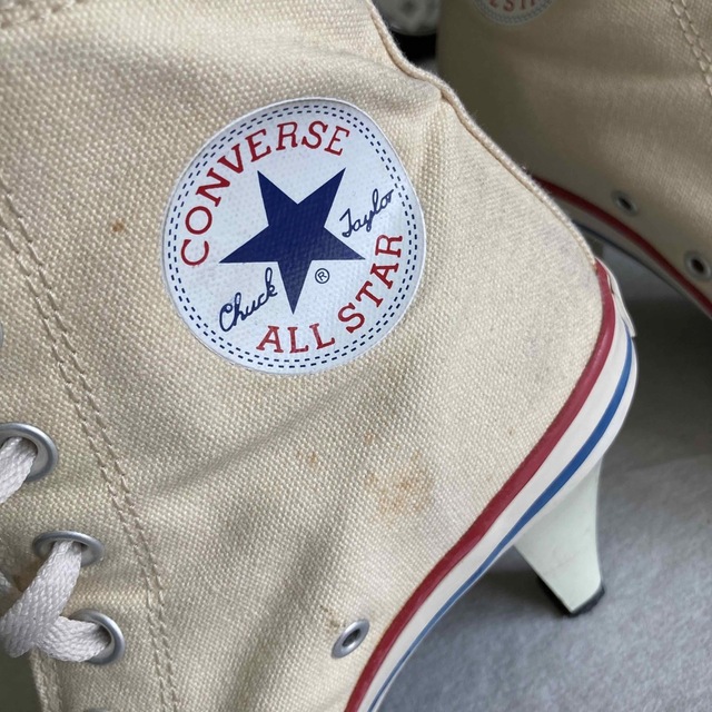 CONVERSE(コンバース)のコンバース ヒールスニーカー オールスター ハイカット 23.5相当 レディースの靴/シューズ(スニーカー)の商品写真