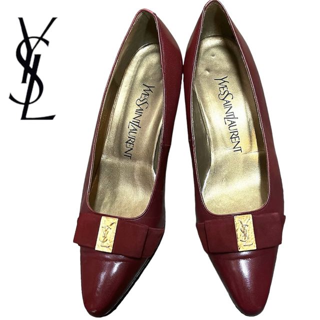 最大53%オフ!最大53%オフ!YSL イヴサンローラン 22.5 ローファー
