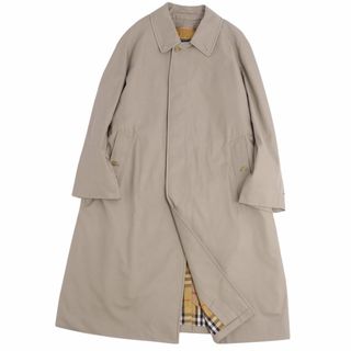 バーバリー(BURBERRY)の美品 Vintage バーバリー Burberrys コート ステンカラーコート バルマカーンコート コットン100％ アウター メンズ 88-160(S相当) カーキ(ステンカラーコート)