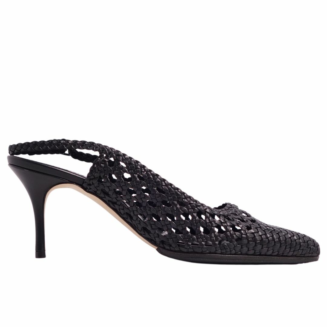 極美品 マノロ・ブラニク Manolo Blahnik パンプス バック 極美品 マノロ・ブラニク Manolo Blahnik パンプス バック