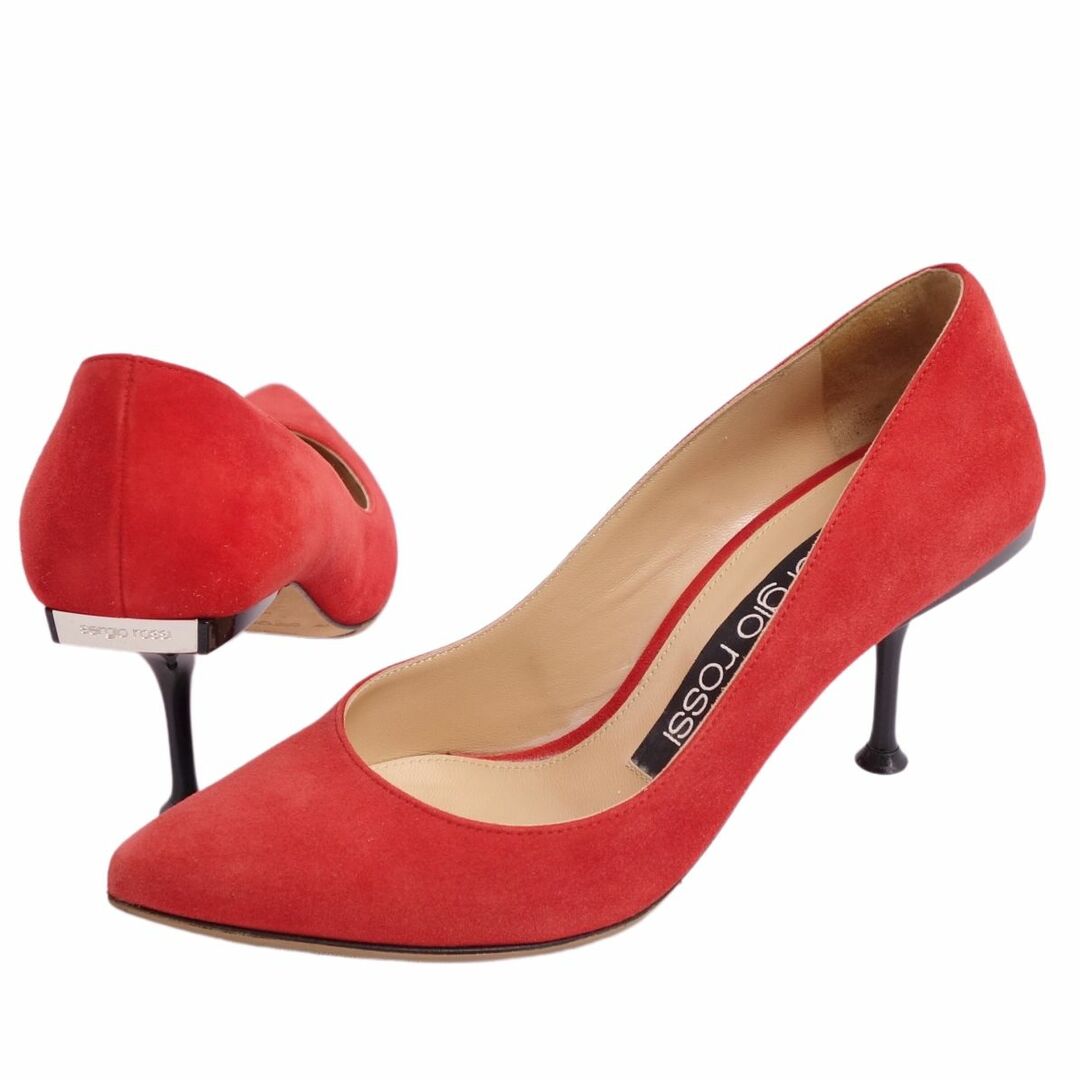 Sergio Rossi red heels赤ヒール