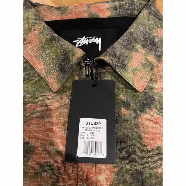 STUSSY(ステューシー)の新品 Stussy Reverse Jacquard Bryan Jacket メンズのジャケット/アウター(ブルゾン)の商品写真