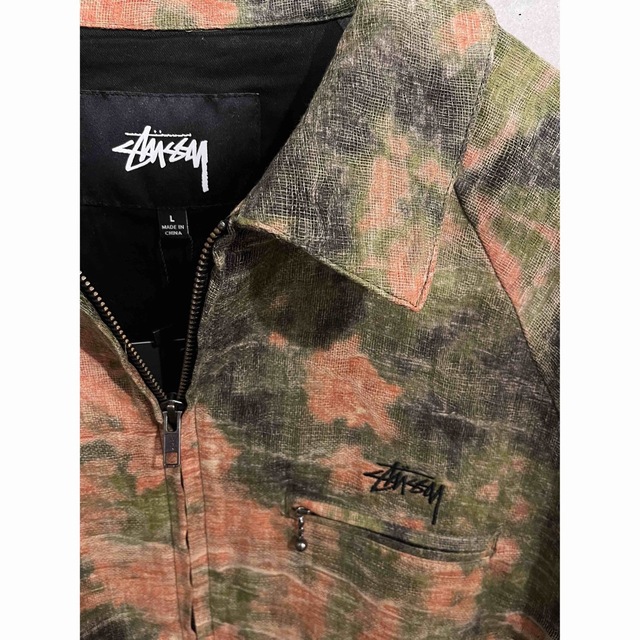 STUSSY(ステューシー)の新品 Stussy Reverse Jacquard Bryan Jacket メンズのジャケット/アウター(ブルゾン)の商品写真