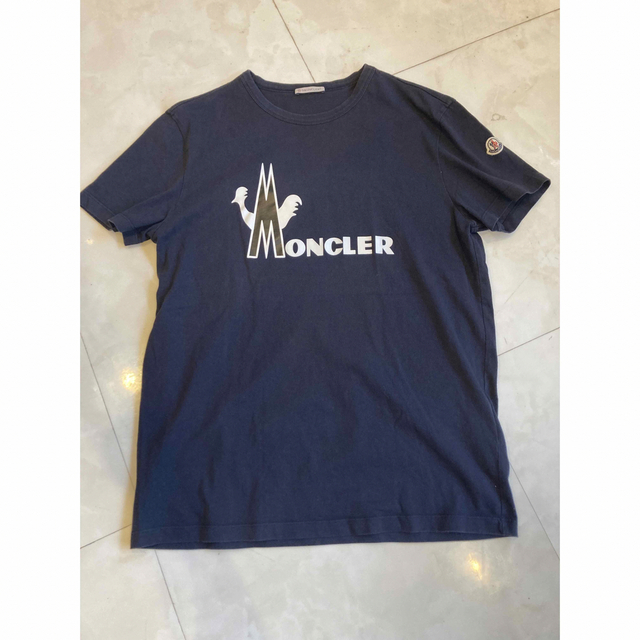 moncler ネイビー ロゴ Tシャツ Lサイズ モンクレール | en.rs