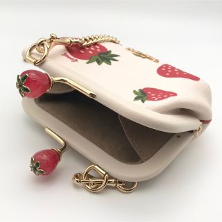COACH - COACH ☆大人気☆ ノラ キスロック ワイルド ストロベリー