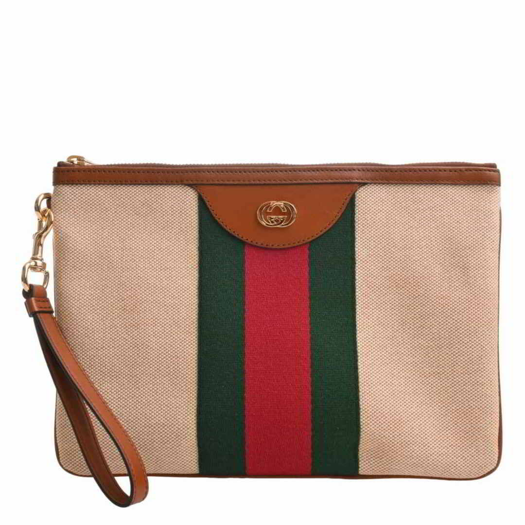 公式サイト シェリーライン レザー キャンバス グッチ 【中古】Gucci