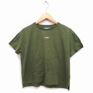 フィラ(FILA)のフィラ FILA 国内正規品 ショートスリーブ Tシャツ カットソー ロゴ 刺繍(Tシャツ(半袖/袖なし))