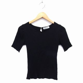 ミッシュマッシュ(MISCH MASCH)のミッシュマッシュ カットソー  ニット ハートシェイプドネック コットン リブ(カットソー(半袖/袖なし))