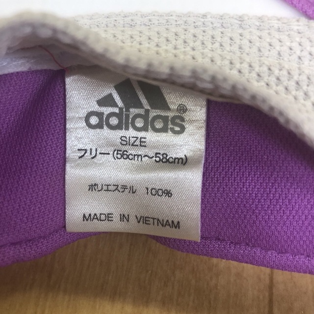 adidas(アディダス)のアディダス　バイザー スポーツ/アウトドアのゴルフ(その他)の商品写真