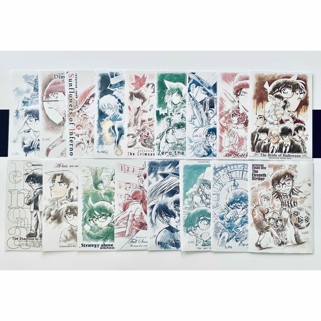 格安販売の 劇場版 劇場版 下敷き 名探偵コナン 全42枚セット 原作絵