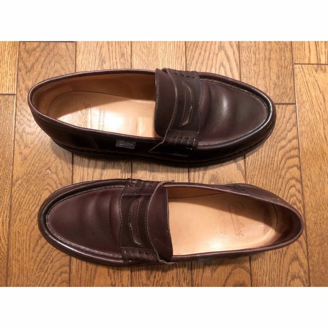 Paraboot Reims サイズ7.5 カフェ ブラウン ランス ローファー 3