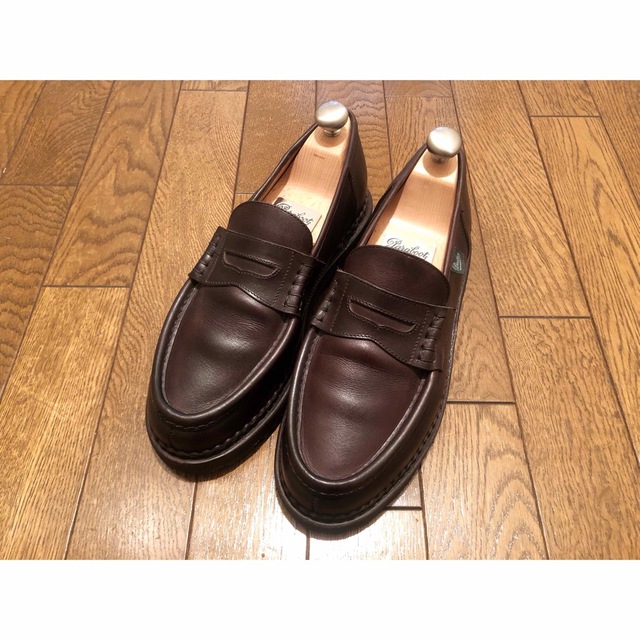 Paraboot Reims サイズ7.5 カフェ ブラウン ランス ローファー 1