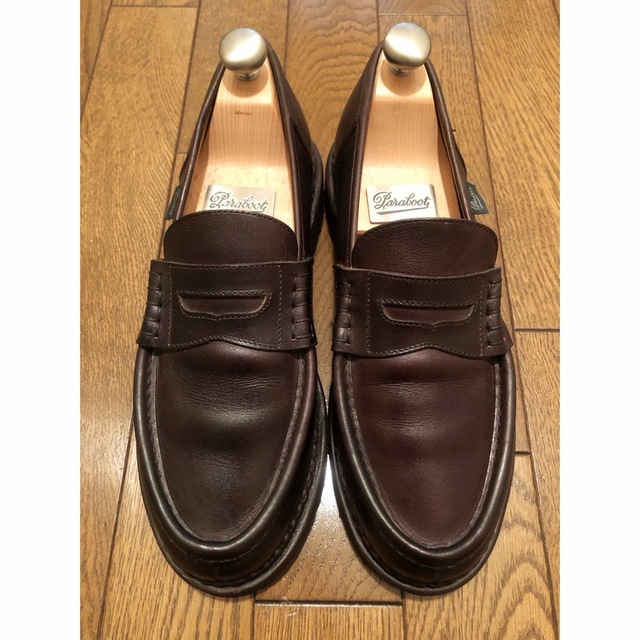 Paraboot Reims サイズ7.5 カフェ ブラウン ランス ローファー 2