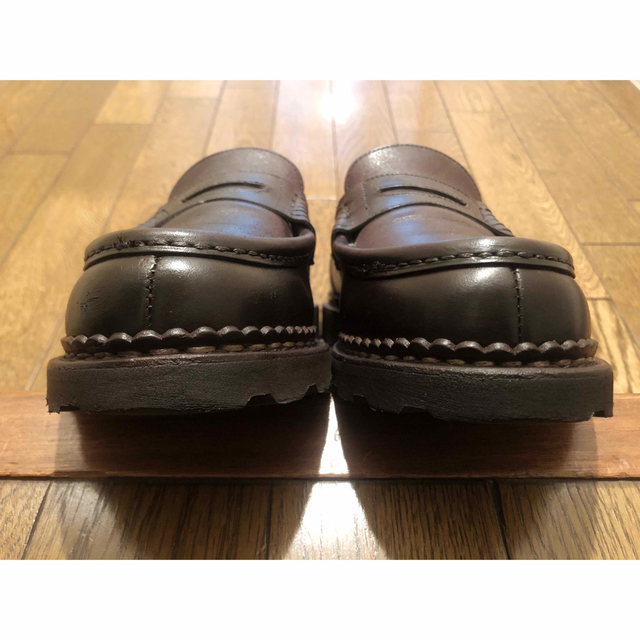 Paraboot Reims サイズ7.5 カフェ ブラウン ランス ローファー 6