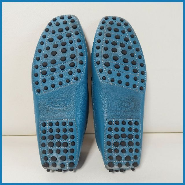 TOD'S(トッズ)の❤ トッズ ローファー 35.5 ブルー TOD'S ❤ レディースの靴/シューズ(ローファー/革靴)の商品写真