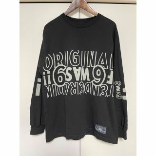 テンダーロイン(TENDERLOIN)のLONG SLEEVE TEE 3A BLK 美品　Mサイズ(Tシャツ/カットソー(七分/長袖))