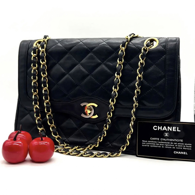 CHANEL(シャネル)の【即配送】CHANEL パリ限定 マトラッセ ダブルフラップ ショルダーバッグ レディースのバッグ(ショルダーバッグ)の商品写真