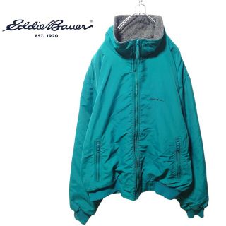 エディーバウアー(Eddie Bauer)の【Eddie Bauer】80's 黒タグ ナイロンジャケット A619(ナイロンジャケット)