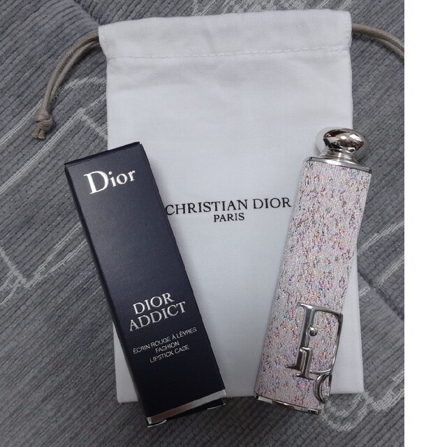 DIOR 限定リップケース 巾着付き