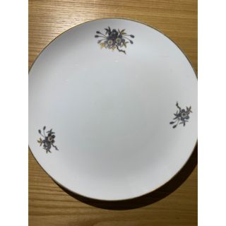 深川製磁　花もよう　　大皿一枚(食器)