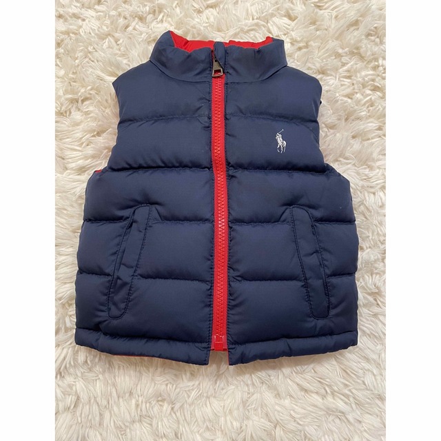 Ralph Lauren(ラルフローレン)のラルフローレン　Ralph Lauren ダウンベスト　ベビー　12M キッズ/ベビー/マタニティのベビー服(~85cm)(ジャケット/コート)の商品写真