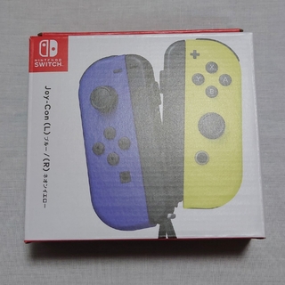 ニンテンドースイッチ(Nintendo Switch)のSwitch ジョイコン Joy-Con ブルー/ネオンイエロー　純正品(その他)