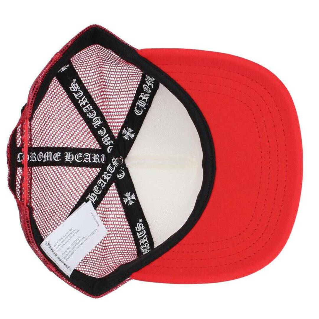 クロムハーツ  SEX TRUCKER CAP RED/トラッカーキャップ PPO SEXRCDクロスボール付メッシュキャップ  メンズ ONE SIZE 3