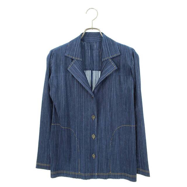 PLEATS PLEASE ISSEY MIYAKE - プリーツプリーズ PP75-JD022 デニム