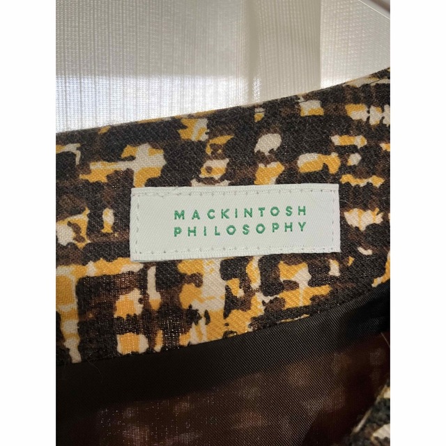 MACKINTOSH PHILOSOPHY(マッキントッシュフィロソフィー)の🉐ワンピースMACKINTOSH PHILOSOPHY Sサイズ レディースのワンピース(ひざ丈ワンピース)の商品写真