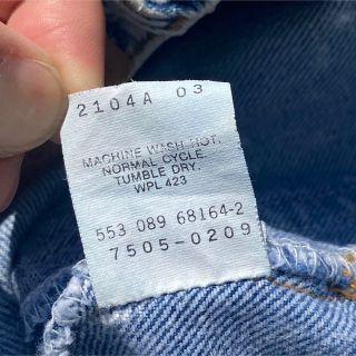 Levi's - リーバイス ボタン裏553 デニム W28 L30 ブルー デニム