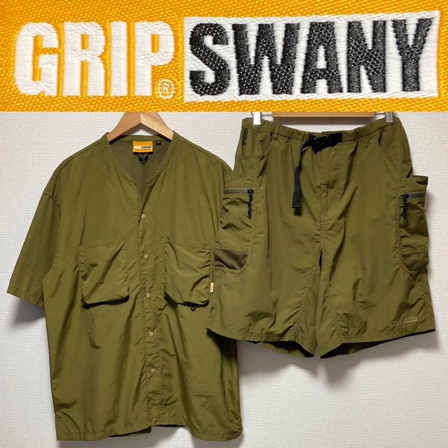 グリップスワニー　セットアップ　SUPPLEX CAMP　シャツ　ショートパンツのサムネイル