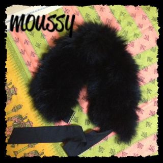 マウジー(moussy)のリアルファー♡moussy(マフラー/ショール)