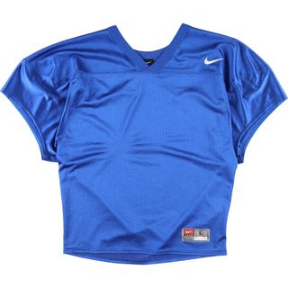 ナイキ(NIKE)の古着 ナイキ NIKE TEAM Vネック ゲームシャツ フットボールシャツ メンズL /eaa327542(Tシャツ/カットソー(半袖/袖なし))