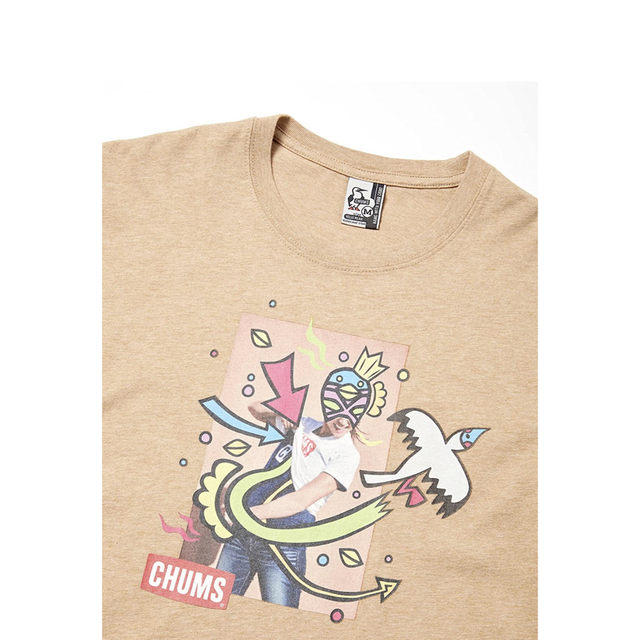 CHUMS(チャムス)の新品タグ付き　CHUMS チャムスBooby Mask Graffiti-T メンズのトップス(Tシャツ/カットソー(半袖/袖なし))の商品写真