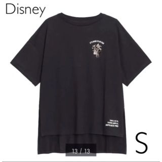 ジーユー(GU)のGU チュニックT(5分袖)Disney S(Tシャツ(半袖/袖なし))