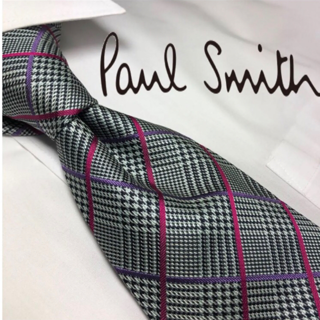 Paul Smith(ポールスミス)の[美品レジメンタル！]PAUL SMITH 肉厚シルク100％ メンズのファッション小物(ネクタイ)の商品写真