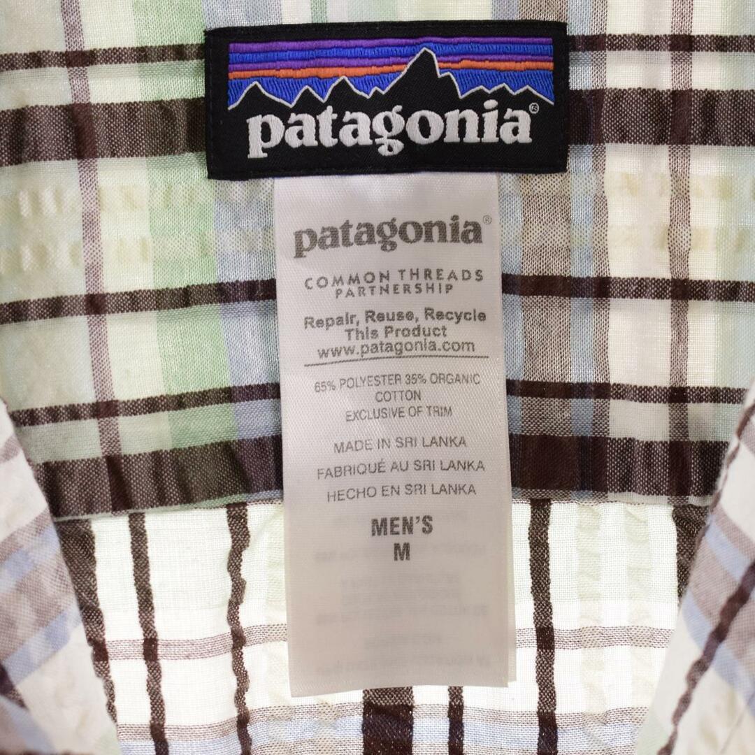 patagonia(パタゴニア)の古着 パタゴニア Patagonia CHAPS チャップス 半袖 ボタンダウン チェックシャツ M ヴィンテージ /eaa317587 メンズのトップス(シャツ)の商品写真