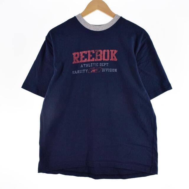 リーボック Reebok スポーツプリントTシャツ メンズL /eaa317064