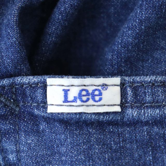 Lee(リー)のリー LEE イージーパンツ デニム ジーンズ ワイド F 青 ブルー  レディースのパンツ(デニム/ジーンズ)の商品写真