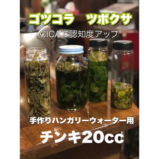 ツボクサ/ゴツコラ　チンキ30cc　無水エタノール抽出(その他)