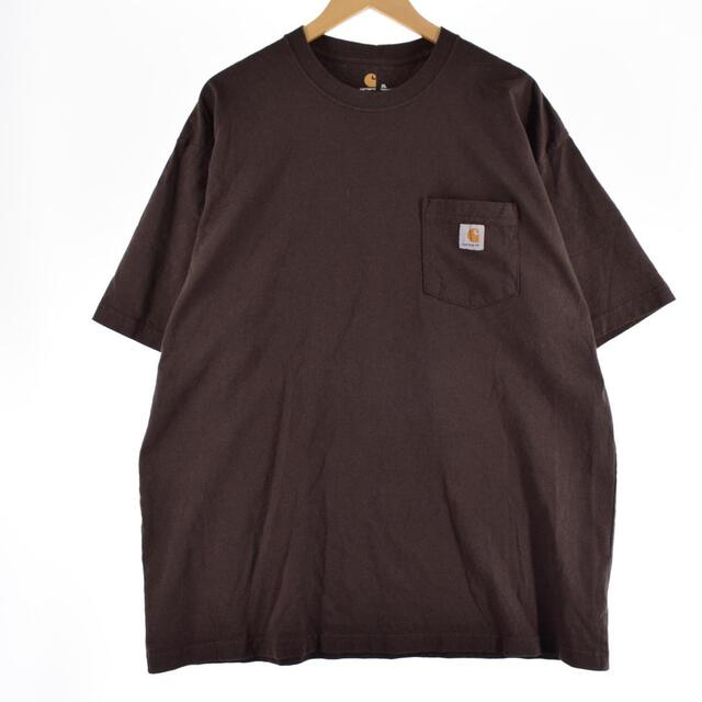 カーハート Carhartt 半袖 ポケットTシャツ メンズXXL /eaa317204