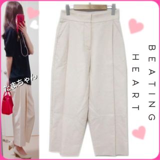 BEATING HEART - BEATING HEART タック テーパード ワイド パンツ ...