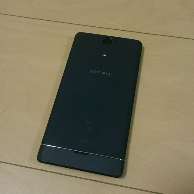 SONY(ソニー)のau Xperia VL SOL21（中古スマホ）ブラック スマホ/家電/カメラのスマートフォン/携帯電話(スマートフォン本体)の商品写真