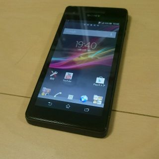 ソニー(SONY)のau Xperia VL SOL21（中古スマホ）ブラック(スマートフォン本体)