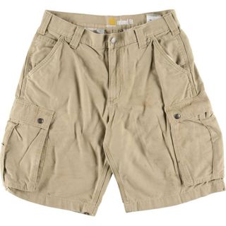 カーハート(carhartt)の古着 カーハート Carhartt RELAXED FIT ダック地 カーゴショーツ ハーフパンツ メンズw33 /eaa322324(ショートパンツ)