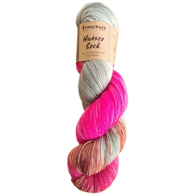 Araucania yarns Huasco sock ソックヤーン　手染め