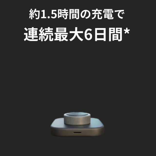 SOXAI Ring マットシルバー20号　日本発スマートリング　ヘルスモニタ スマホ/家電/カメラの美容/健康(その他)の商品写真